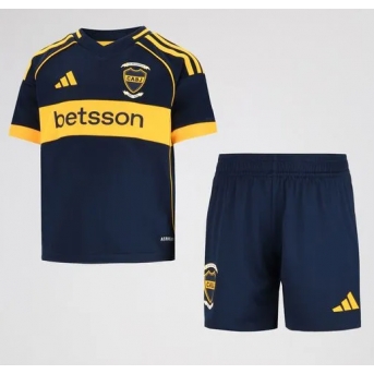 Boca Juniors Maglia Gara Casa Repliche 2025-26 Bambino Maniche Corte